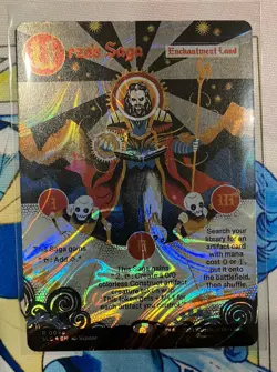 HALO FOIL Urza’s Saga Secret Lair Encyclopedia Magic The Gathering - Image 1