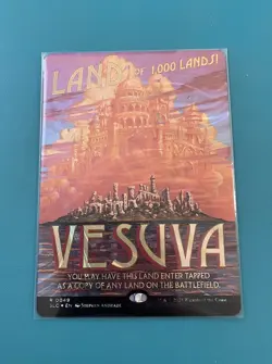 Vesuva Halo Foil SLC 49 Secret Lair Countdown Kit Magic The Gathering - Image 1