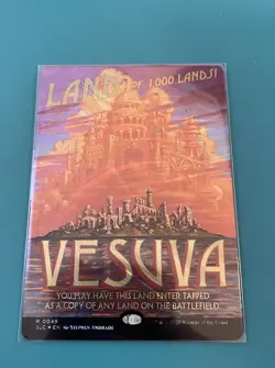 Vesuva Halo Foil SLC 49 Secret Lair Countdown Kit Magic The Gathering - Image 2