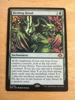 x1 Birthing Ritual M MTG Modern Horizons 3 M/NM, English - Image 1
