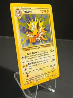 Pokemon TCG Jolteon Jungle 4/64 Holo Unlimited Holo Rare - LP - Image 5