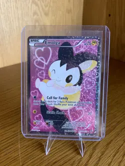 Pokemon TCG Emolga RC23/RC25 Legendary Treasures Radiant Collection Full Art - Image 1