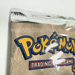 1999 Pokemon Fossil Booster Pack Zapdos, WOTC, Sealed, Vintage TCG UNWEIGHED - Image 3