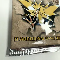 1999 Pokemon Fossil Booster Pack Zapdos, WOTC, Sealed, Vintage TCG UNWEIGHED - Image 5
