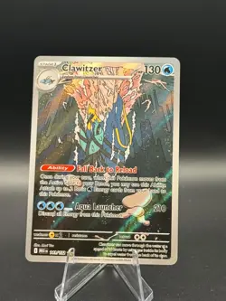 2025 Pokemon Mega Evolutions 141 Clawitzer Near Mint - Image 1