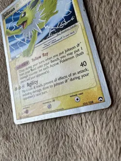 2008 Pokemon World Championship Deck Jolteon Gold Star 101/108 MP/HP Klaczynski - Image 3