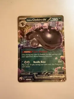 Pokemon TCG Paldean Clodsire ex Scarlet & Violet - Paldea Evolved 130/193... - Image 1