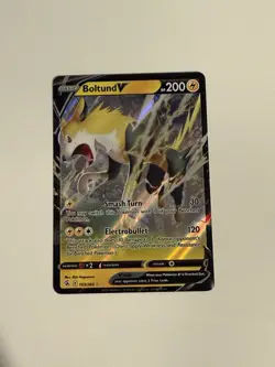 Pokemon TCG Boltund V Fusion Strike 103/264 Holo Ultra Rare - Image 1