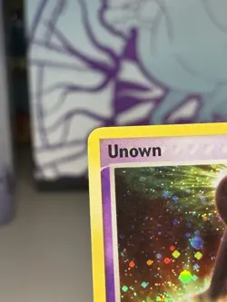 Unown F/28 Unseen Forces ** SWIRL ** Holo Rare 2005 F Pokemon TCG - Image 3