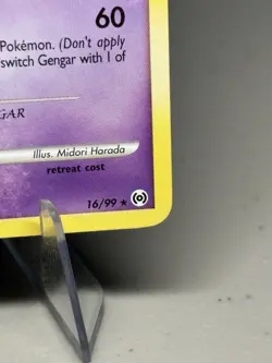 Gengar - 16/99 - Diamond & Pearl - Non-Holo - Pokemon TCG 2009 Vintage - Image 4