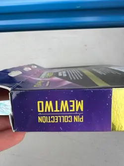 Pokemon Hidden Fates Mewtwo Pin Collection Box SM214 Promo NEW Sealed - Image 4