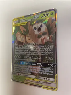 Pokemon TCG Rowlet Alolan Exeggutor Tag Team GX Unified Minds 1/236 MP Free Ship - Image 3