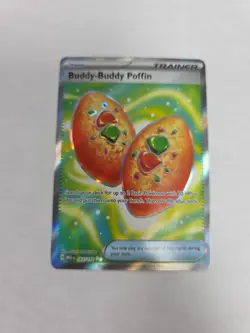 Buddy-Buddy Puffin 167/132 Mega Evolution Full Art Trainer Pokemon TCG NM - Image 1