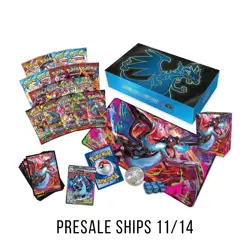 Pokemon Mega Charizard X Ultra-Premium Collection PRESALE Phantasmal Flames UPC - Image 1