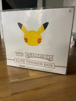 Pokemon Celebrations 25th Anniversary Elite Trainer Box ETB - New Factory Sealed 820650809439 - Image 1