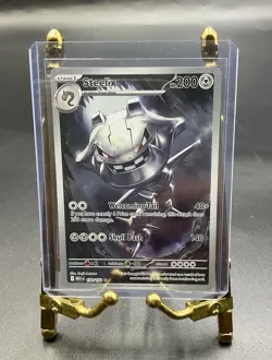 Pokemon Steelix Illustration Rare 150/132 Me01: Mega Evolution Holo Near Mint - Image 1