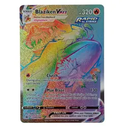 Blaziken VMAX Rainbow Secret 200/198 Chilling Reign Pack Fresh NM/M Pokemon TCG - Image 1