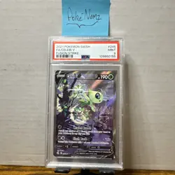 Pokemon Celebi V Alt Art Fusion Strike 245/264 PSA 9 Mint - Image 1