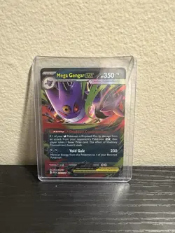 Pokemon TCG Mega Gengar Ex Promo 056/094 Phantasmal Flames - Image 1