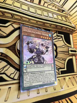 Yu-Gi-Oh! SolSolfachord Gracia ANGU-EN018 1st Edition Collector's Rare NM - Image 2