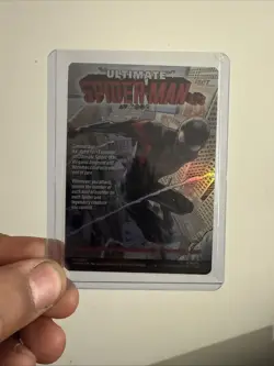 Miles Morales (0234) (Borderless) Marvel's Spider-Man Foil MTG Card Magic - Image 2