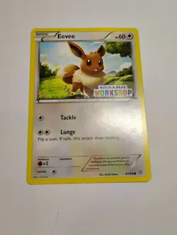 Eevee 63/98 - Build-A-Bear Workshop Promo - Pokemon Card - LP - Image 1