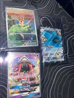 6x Pokemon Card Lot 2x Victini Promo Mega Kangaskhan Dachsbun Tapu Lele Glimmora - Image 2