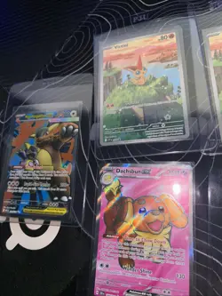 6x Pokemon Card Lot 2x Victini Promo Mega Kangaskhan Dachsbun Tapu Lele Glimmora - Image 3