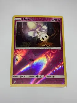 Morelull #97/147 Burning Shadows Pokemon Reverse Holo Common Card NM - Image 1