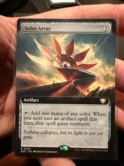 MTG Solar Array (Extended Art) Commander: Edge of Eternities Non-Foil 38 - Image 1