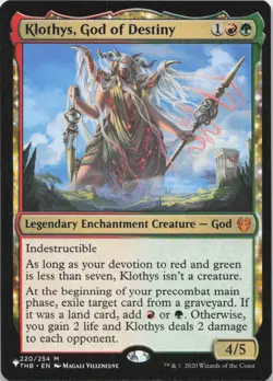 Klothys, God of Destiny M The List Reprints 220/254 - LP MTG - Image 1