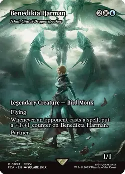 Benedikta Harman, Ishai, Ojutai Dragonspeaker - FCA 0053 NM - MTG Magic TCG - Image 1