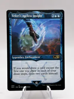 Teferi's Ageless Insight Showcase 294 Core Set 2021 M21 MTG NM - Image 1