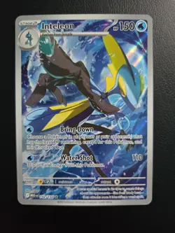 Pokemon TCG Inteleon 142/132 Mega Evolution Illustration Rare - Image 1