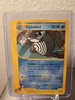 Pokemon Common Poliwhirl 88/144 Skyridge Non Holo - Lightly Played (LP) - Image 1