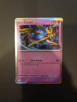 Zacian MEP-015 Prerelease Stamped Promo - Pokemon TCG: Phantasmal Flames - Image 1