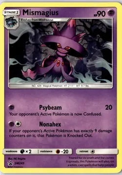 Mismagius - SM245 - SM Black Star Promo NM, English Pokemon Pokemon Promos #SM24 - Image 1