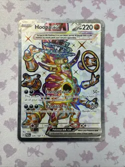 Hoopa ex 226/182 Pokemon TCG Scarlet & Violet Paradox Rift Ultra Rare NM - Image 1