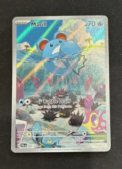 Marill 204/193 Paldea Evolved Illustration Rare Holo 🔥 Pokemon - Image 1