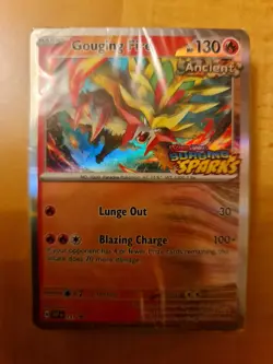 Pokemon Surging Sparks Build & Battle Promo Sealed Deck Prerelease Gouging Fire - Image 1