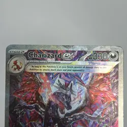 Pokemon TCG Paldean Fates Charizard EX 234/091 Secret Illustration Rare LP - Image 3