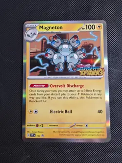 Pokemon - Magneton - SVP153 - SV Promo - Surging Sparks Prerelease - Image 1