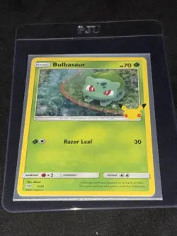 Pokemon Bulbasaur #001/025 McDonald's 25th Anniversary Holo TCG MP - Image 1