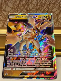 Ultra Necrozma GX SM126 Full Art Holo Promo Ultra Rare Pokemon TCG Black Star - Image 1