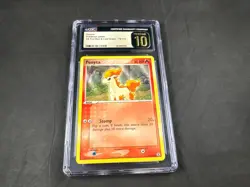 PONYTA POKEMON 76/112 EX FIRE RED & LEAF GREEN RARE CGC PRISTINE GOLD 10 - Image 1