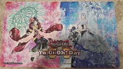 Yugioh Official Konami Playmat Rikka Queens Yugioh Day | New Unused Mat - Image 1