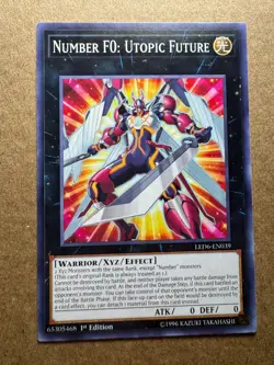 Number F0: Utopic Future LED6-EN039 Legendary Duelists 1st Ed Yugioh - Image 1