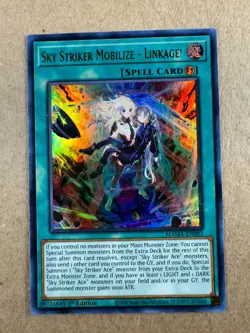 Sky Striker Mobilize - Linkage! 1st Edition Yugioh NM MAMA-EN003 - Image 1