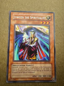 Jowgen the Spiritualist LON-061 Labyrinth of Nightmare Yugioh - Image 1