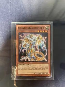Hieratic Dragon of Nuit GAOV-EN018 Galactic Overlord 1st Edition - Image 1